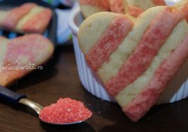 biscuiți în formă de inimă