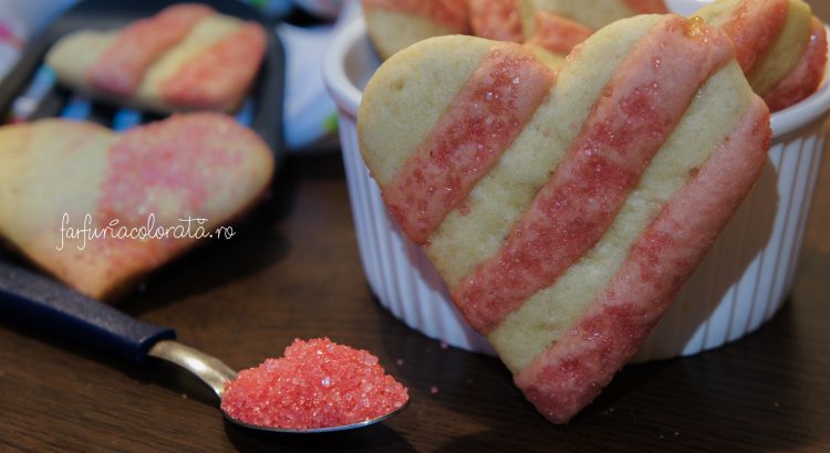 biscuiți în formă de inimă
